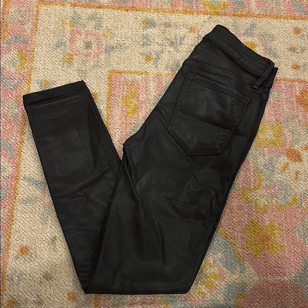 Sam Edelman Coated Black Women's Jeans